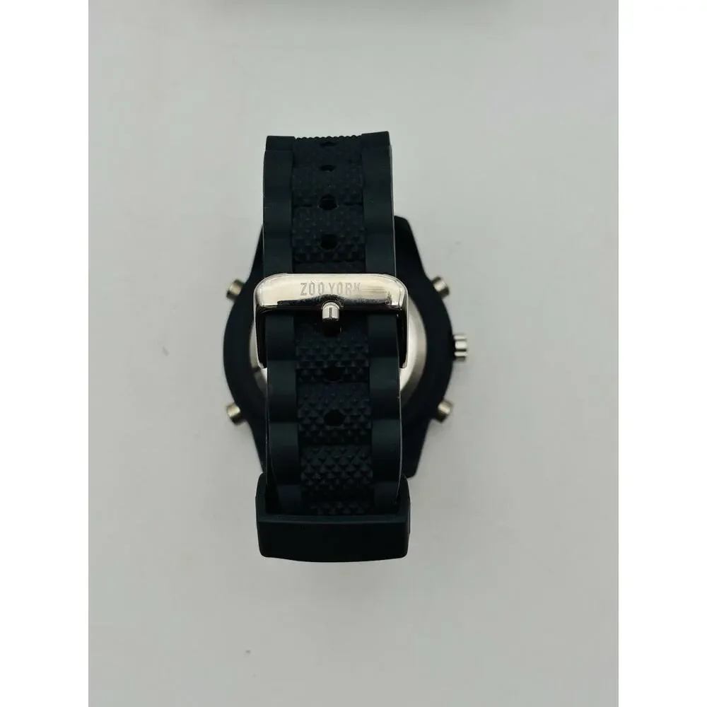 Zoo York Analog Digital Dual Time Watch with Box New Battery